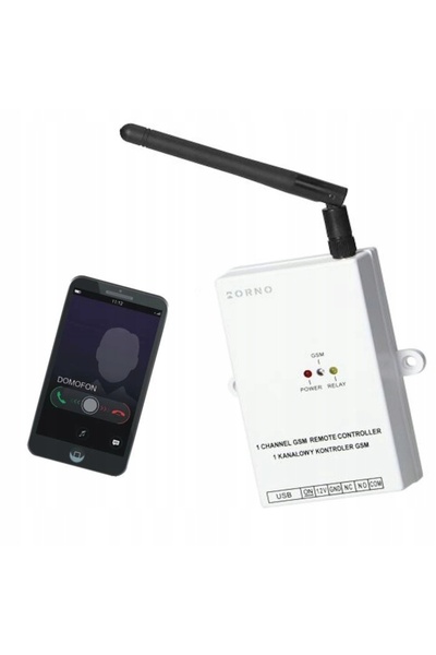 Orno Controler GSM 4G pentru deschiderea porții de garaj/șurii PRIN TELEFON I...