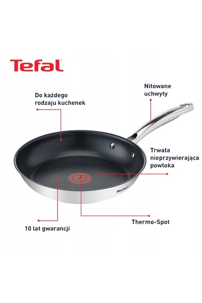 TEFAL Tigaie tradițională rotundă Duetto+ 28cm G7320634