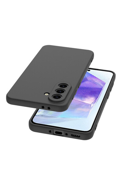 Techwave Μαλακή θήκη σιλικόνης για Samsung Galaxy A56 5G μαύρη