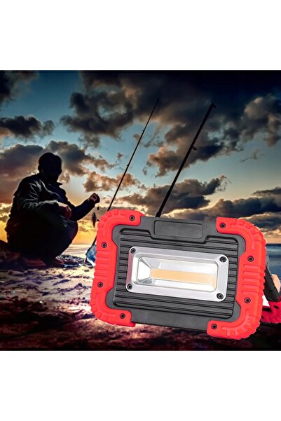 Blow Lampă de lucru portabilă cu suport, tip reflector, LED COB 30W