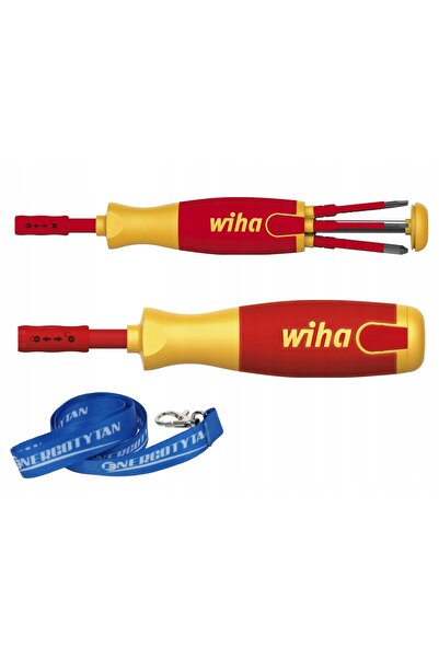 wiha 38611 Șurubelniță cu biți Phillips și 6 biți