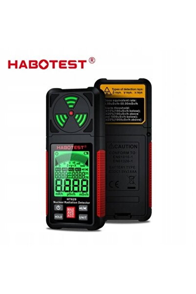 Habotest CONTOR GEIGER CONTOR DE RADIAȚIE NUCLEARĂ DETECTOR GAMMA