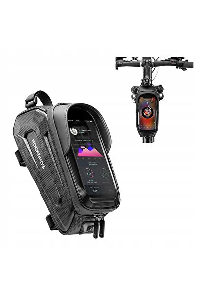 ROCKBROS Geantă de bicicletă pentru cadru Rockbros, impermeabilă, pentru tele...