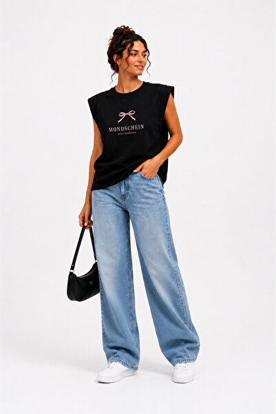 Ciel Lune Mondschein Coquette Oversize Padded T-Shirt