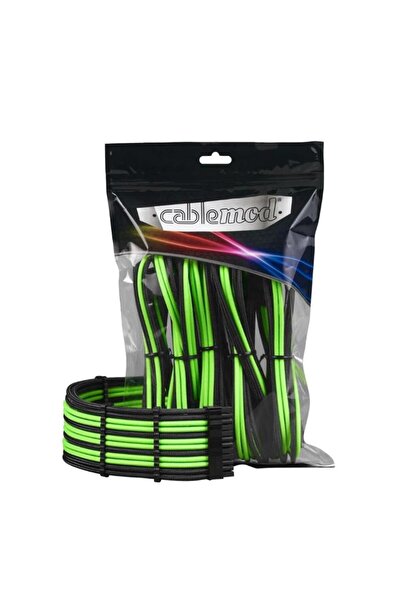 CableMod PRO ModMesh PSU Extension Kit, Green/Black