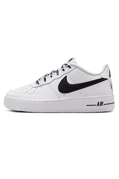 Nike Air Force 1 Low JS AF1 Leather Unisex Sneaker Hakiki Deri Günlük Spor Ay...