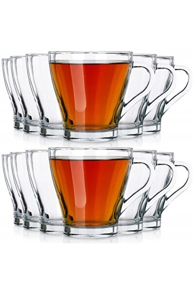 Vilde 12x Pahare pentru cafea, ceai și băuturi, set complet de pahare, 250 ml