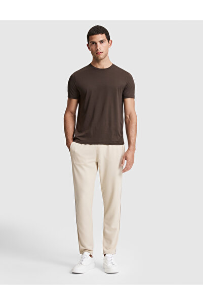 Pierre Cardin Beige Regular Fit Sweatpants 50321190-Vr011