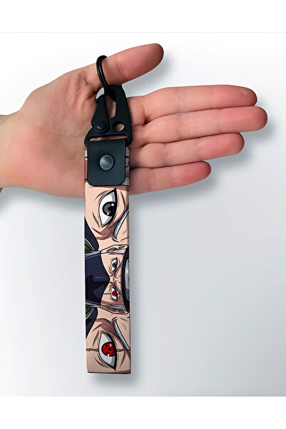 NIFF Sharingan ANİME Aksesuar, Hediyelik, Metal Kancalı, Kaliteli, Bez Kumaş ...