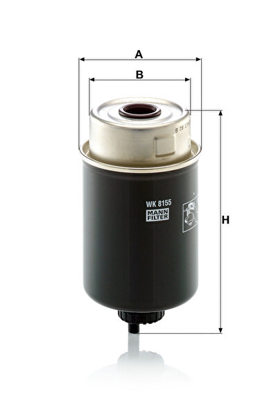 Mann-Filter Filtru de combustibil MANN WK 8155 JOHN DEERE 6000