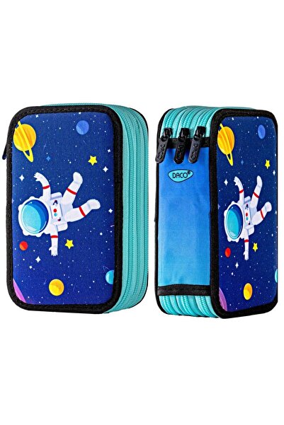 daço Penar cu 3 fermoare, fără căptușeală, Space DACO