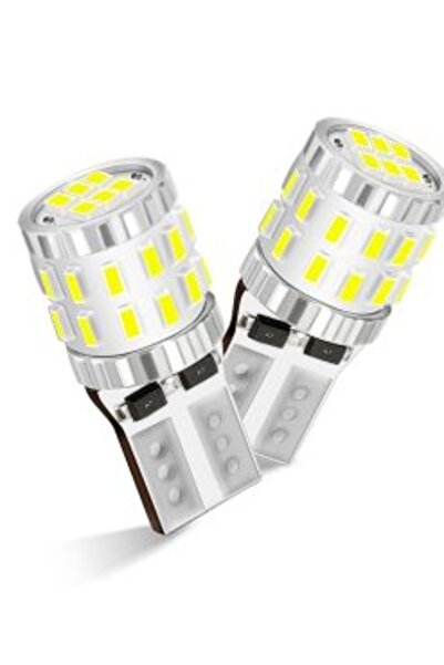 OEM Λάμπες Αυτοκινήτου T10 Canbus LED 6500K Ψυχρό Λευκό 12V/24V 3W 30 SMD 2 τ...
