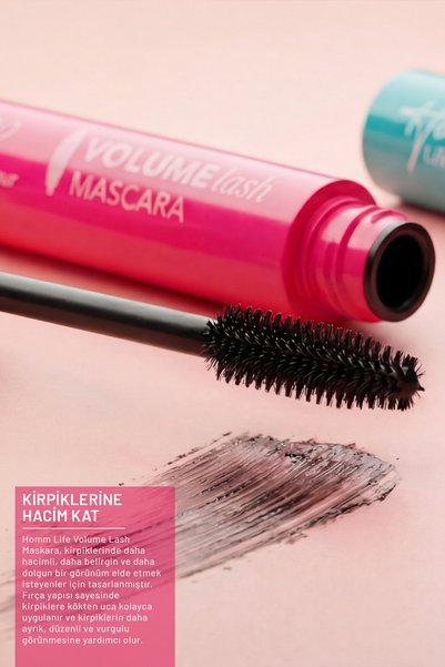 Homm Lİfe & Colour Volume Lash Mascara
