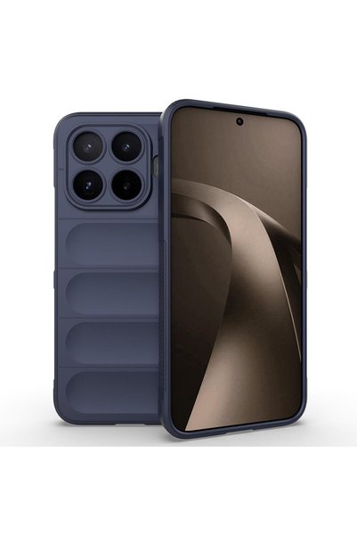Microsonic حافظة متوافقة مع هاتف Xiaomi 17T باللون الأزرق الداكن من أوسلو برايم