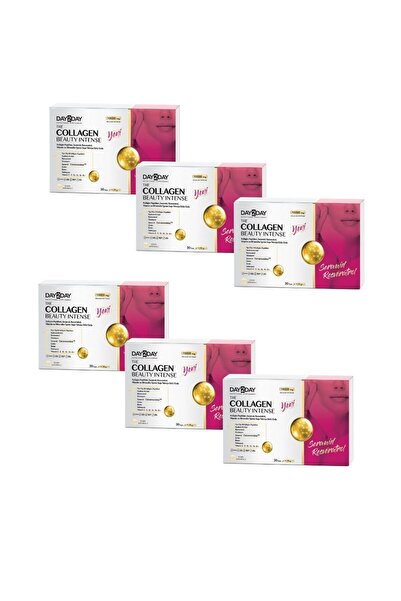 DAY2DAY Day 2 Day The Collagen Beauty Intense Çilek Aromalı 30 Saşe 6 Lı Paket