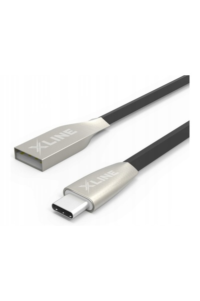 NO BRAND CABLU USB - USB-C X-LINE 2M NEGRU UC202K-A/C