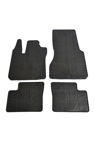 Gledring Rubber mats Smart Forfour 453 2014->, 4 pcs.