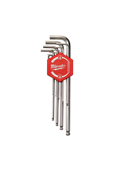 Milwaukee Hex key Top Bottom Set 1.5-10mm, 9pcs