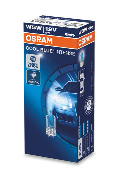 Osram Bec Cool Blue Intense W5W 5W 12V W21x9.5d