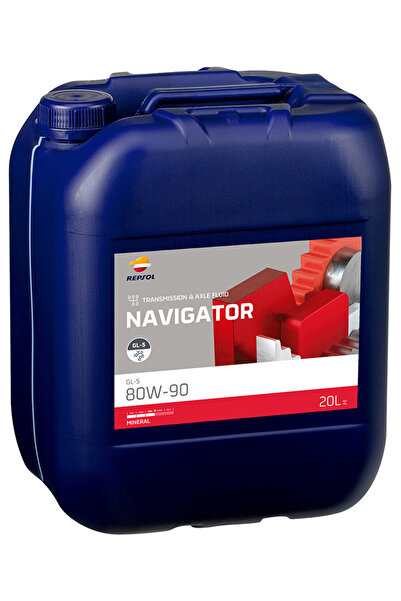 REPSOL Λάδι χειροκίνητου κιβωτίου ταχυτήτων NAVIGATOR GL-5 80W-90 20L