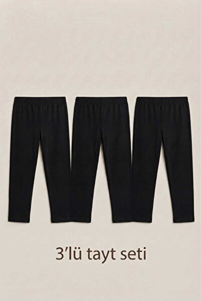 Brashop Women's 3-Piece Black Plus Size High-Waisted Cotton Lycra Shaping Lon...