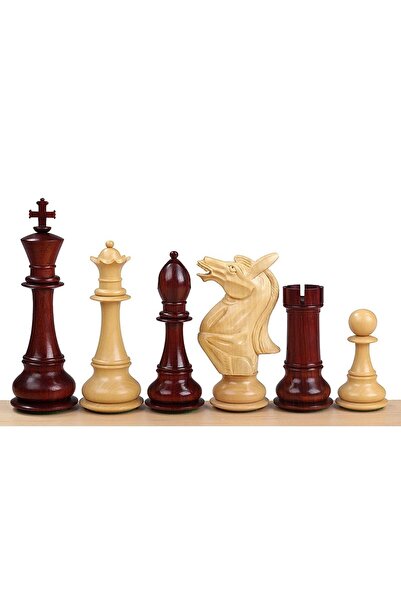 Sunrise Chess & Games NAPOLEON REDWOOD 6 inch chess pieces