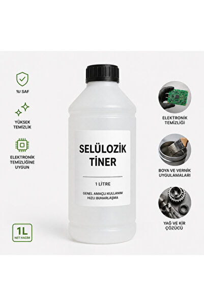 orlisse beauty cosmetic Orlisse Selülozik Tiner 1 Litre | Boya ve Güçlü Yüzey...
