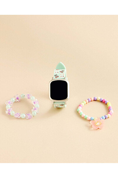 REDTAG Girls Multicolour Printed Digital Watch With Bracelet