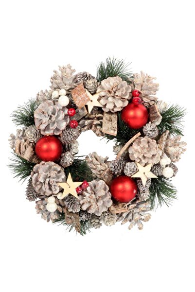 Goliat Coroniță de Crăciun pentru ușă, decorațiune, 26 cm