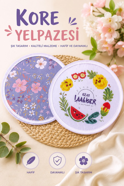 EFA Yeni Otomatik Açılan Katlanabilir Yuvarlak Yelpaze Çantalı Taşınabilir Mi...