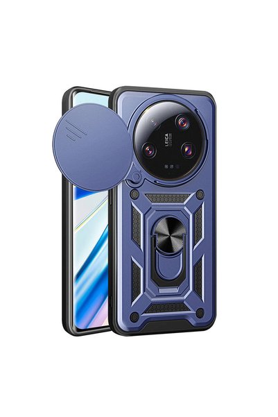 zore Xiaomi Mi 13 Ultra Case Sliding Camera Protector Magnetic Stand Tank Pro...