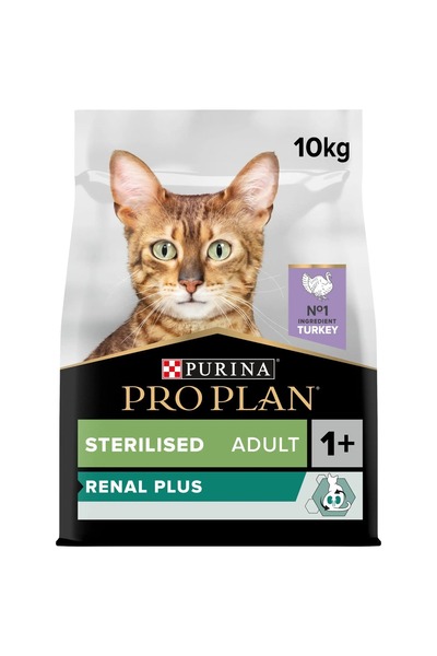 NO BRAND Hrană pentru pisici PURINA Sterilized Indyk 10 kg