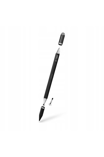 Tech-Protect Rysik USP200 Stilou stylus cu 3 vârfuri Negru