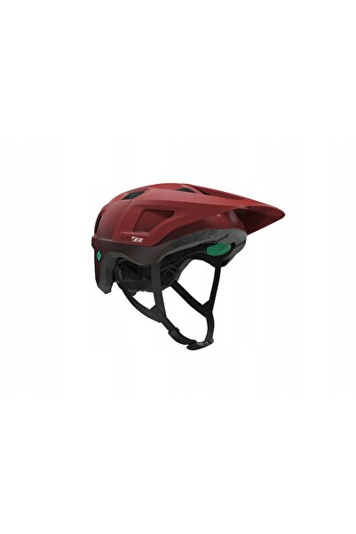 Lazer Cască de ciclism Finch KinetiCore Roșu-burgundy mat MTB