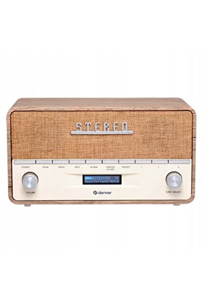 NO BRAND Radio DENVER DAB-36 Bronz-alb