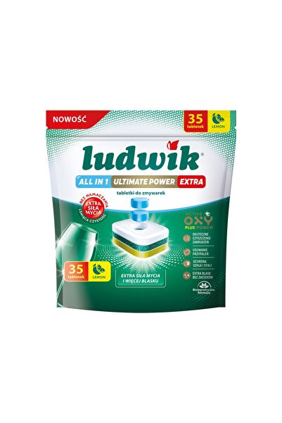 NO BRAND Tablete pentru mașini de spălat vase LUDWIK All in One Ultimate Powe...