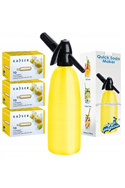 NO BRAND Saturator ART Aparat rapid pentru sifon SA-01J Galben