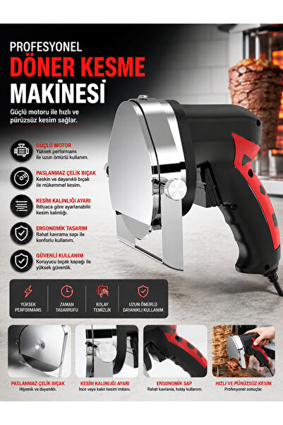 Genel Markalar DÖNER KESME MAKİNASI