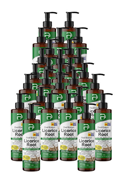 PYRON 28 قطعة لوشن جذر عرق السوس 500 مل