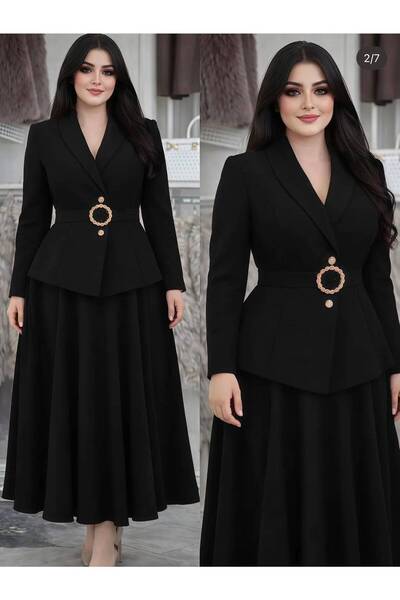 RD MİSSTANBUL COLLECTİON CEKETLİ KEMERLİ TAKIM