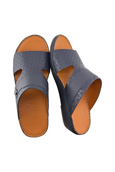 Cirino ( D-2200 ) Handmade Arabic Men's Slippers | Outdoor Arabic Sandals For...