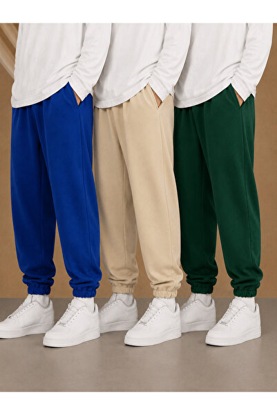 ZİYMO 3-Piece Men's Rubberized Trackpants