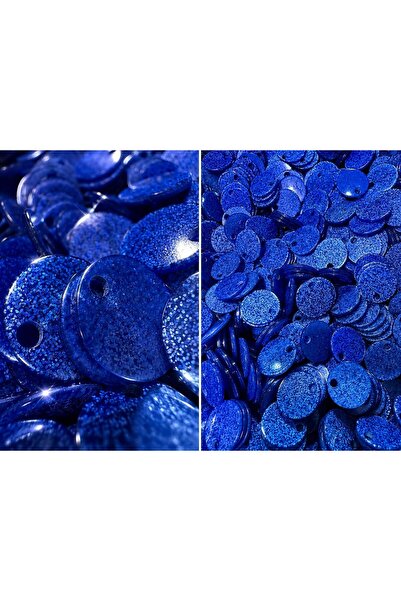 Aynalı Acrylic Sequins 100Gr |   Night Blue