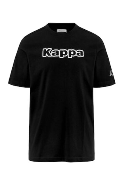 Kappa Tricou clasic slim-fit din bumbac pieptănat cu imprimeu logo, Kappa, Lo...