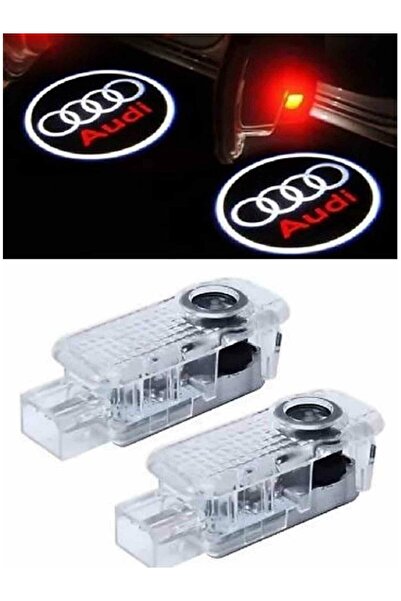 Dmb hdm Audi A3 Kapı Altı Logo Hayalet 2008 Sonrası LED Işık Delmesiz Kullanı...