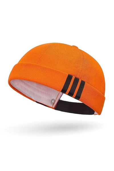 Giraffe Șapcă Sipersiz Kep Docker cu boruri pliate, unisex, pentru bărbați/fe...