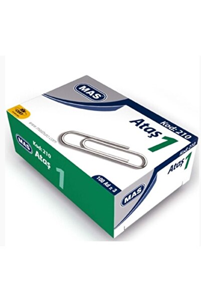 Mas Paper Clip No:1 Small - 4 Boxes