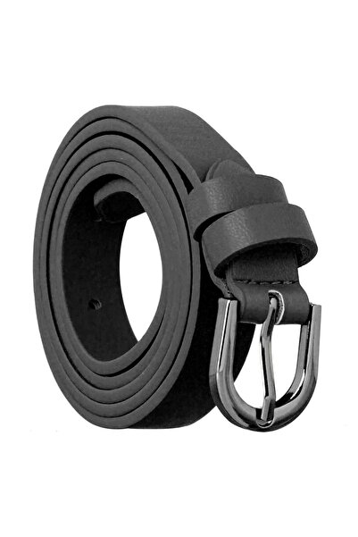 OEM Curea reglabilă neagră mată pentru copii 80x1.8cm
