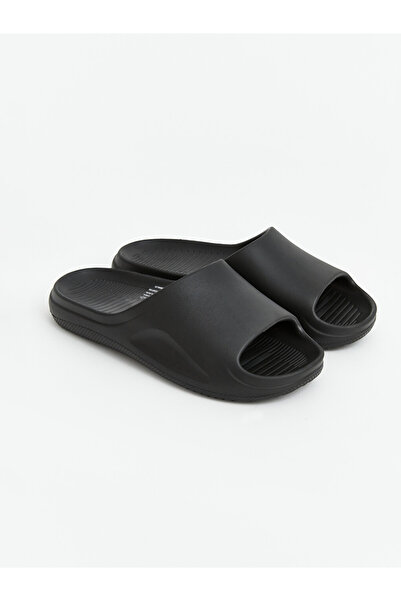 LC Waikiki Vizyon New Season Black Single-Strap Men's Slippers
