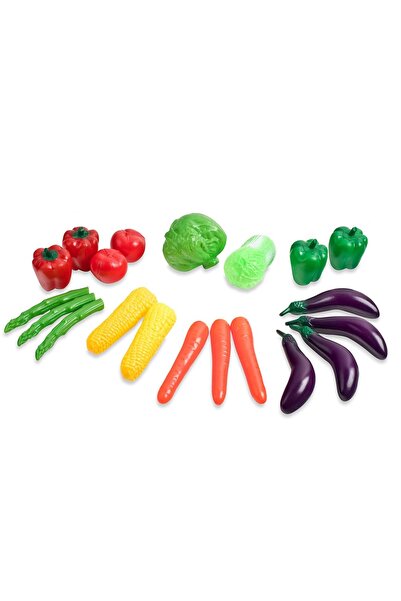 OEM Set de 20 de legume de jucărie - Alimente de joacă realiste